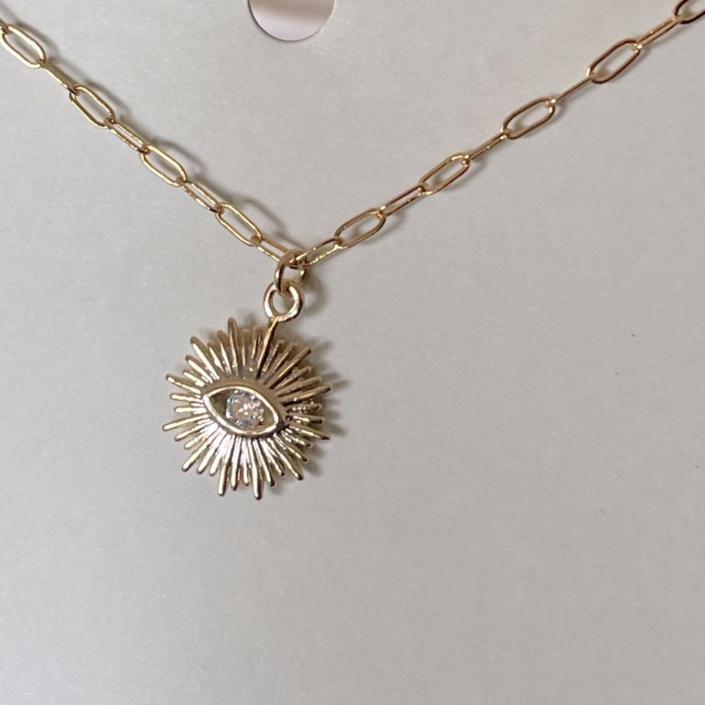 Sunny Necklace Gold Plated